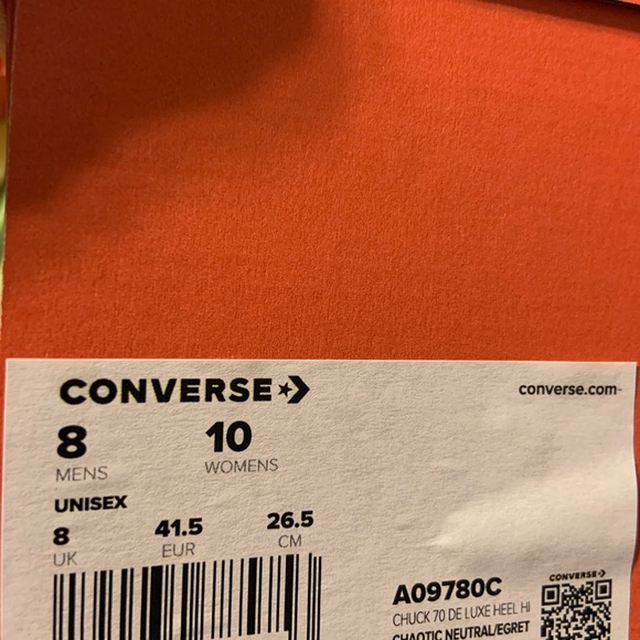 Converse ladies chuck 70 De luxe heel satin - Picture 9 of 9